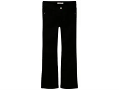 Name It black slim bootcut twill bukser
